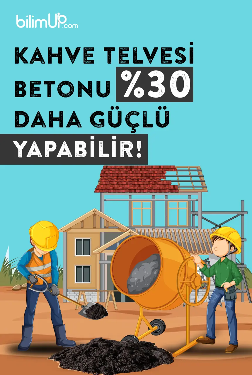 Kahve Telvesi Betonu %30 Daha Güçlü Yapabilir!