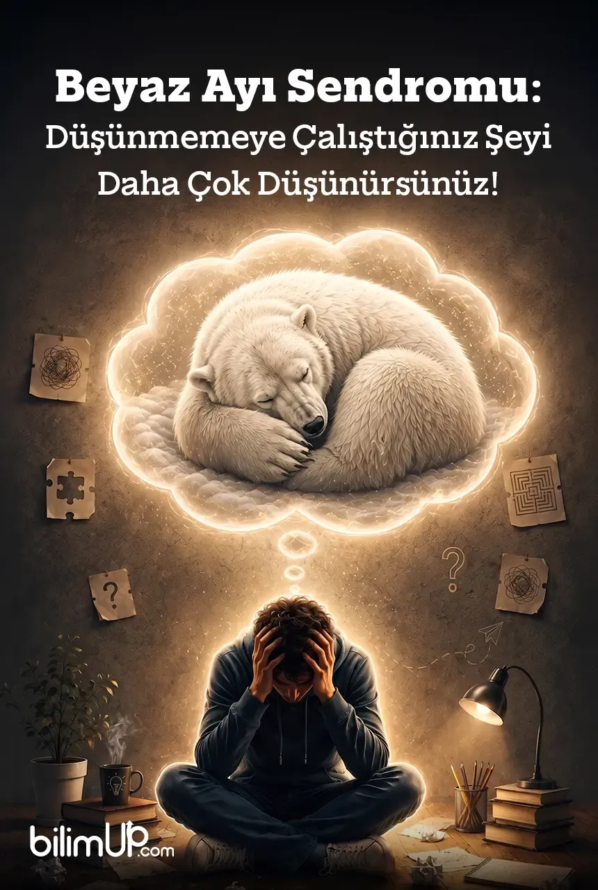 Beyaz Ayı Sendromu: D&uuml;ş&uuml;nmemeye &Ccedil;alıştığınız Şeyi Daha &Ccedil;ok D&uuml;ş&uuml;n&uuml;rs&uuml;n&uuml;z!