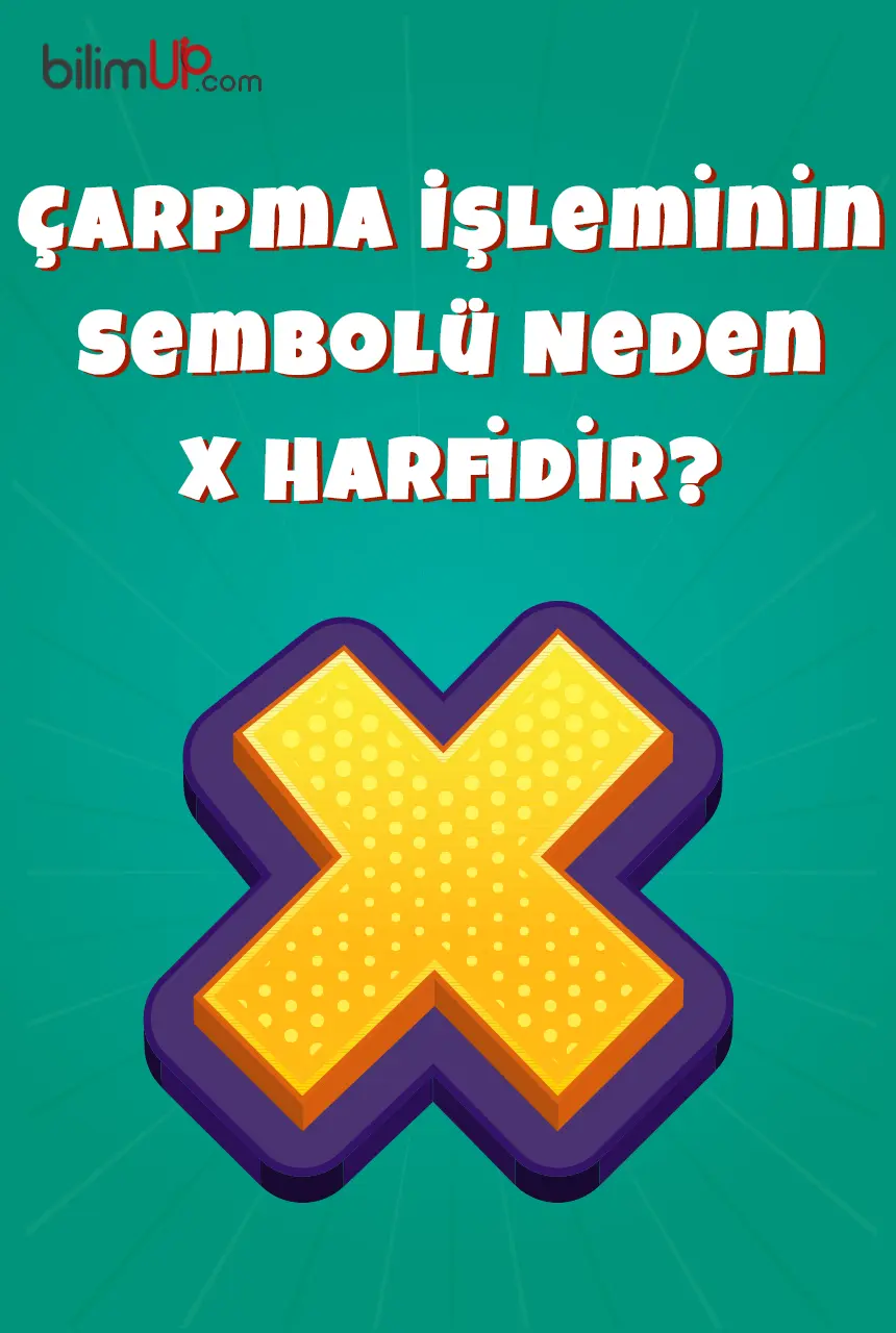 Çarpma İşleminin Sembolü Neden X Harfidir?