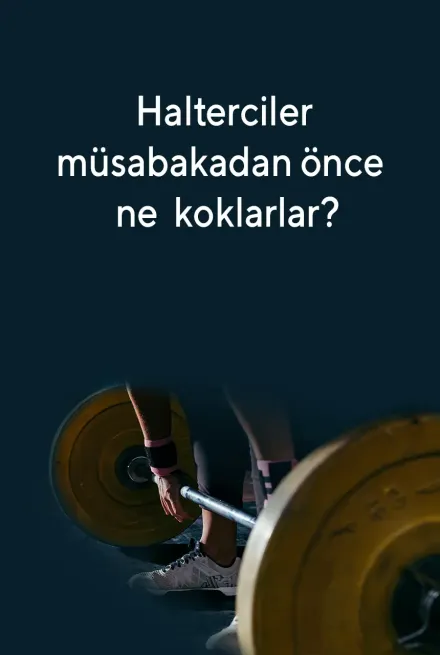 Haltercilere müsabakadan önce antrenörleri tarafından bir şey koklatılır. Peki, bu maddenin ne olduğunu hiç merak ettiniz mi?