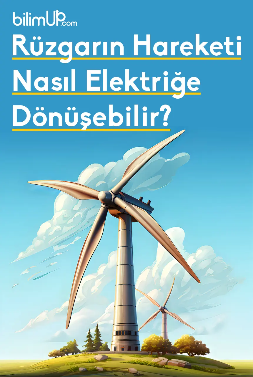 Rüzgarın Hareketi Nasıl Elektriğe Dönüşebilir?