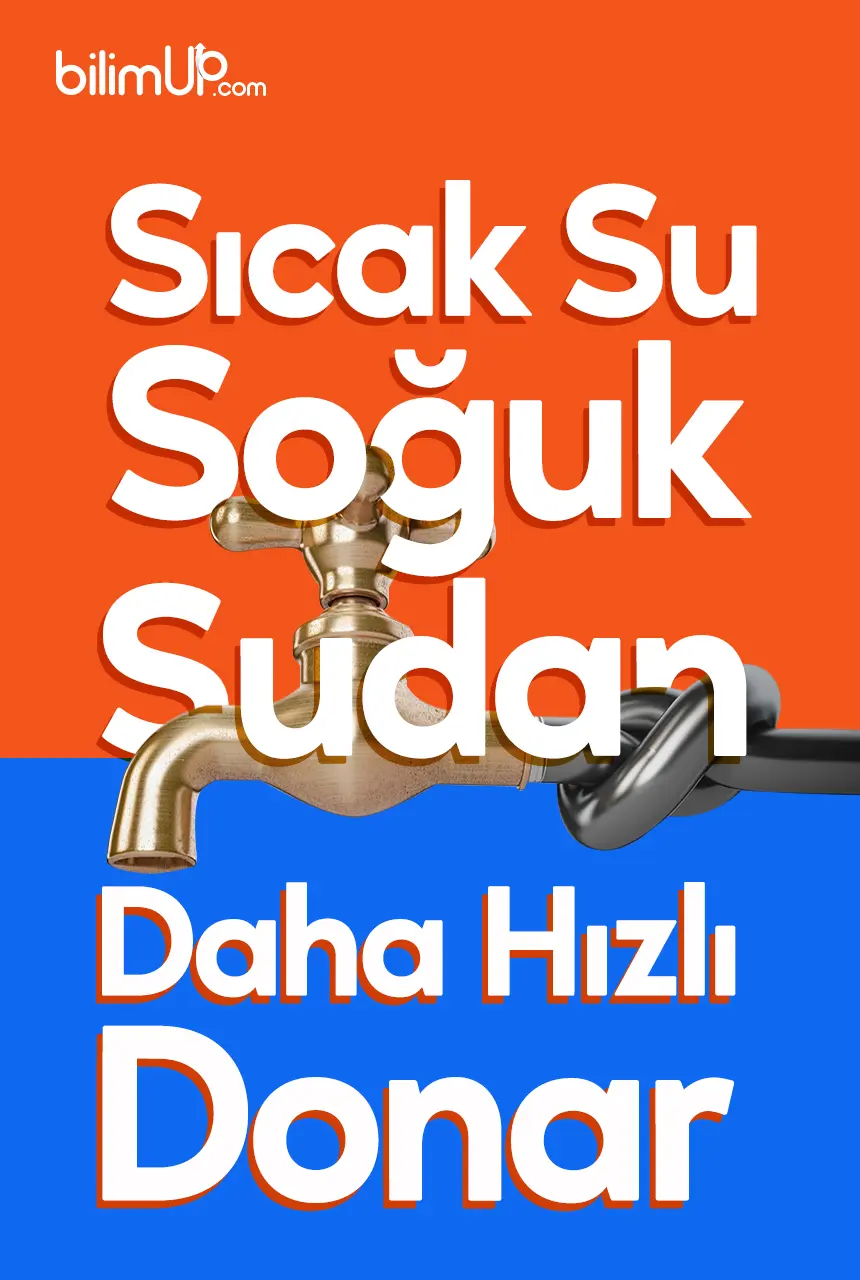 Sıcak Su Nasıl Soğuk Sudan Daha Hızlı Donar?