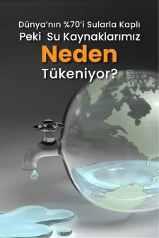 Dünyanın %70'i Sularla Kaplıysa neden Su Krizi Yaşanıyor?