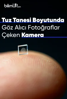 Tuz Tanesi Boyutunda Fotoğraflar Çeken Kamera