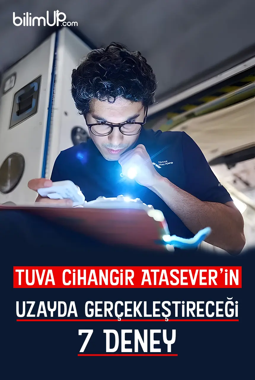 Tuva Cihangir Atasever’in Uzayda Gerçekleştireceği 7 Deney