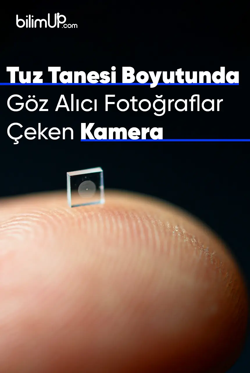 Tuz Tanesi Boyutunda Fotoğraflar Çeken Kamera