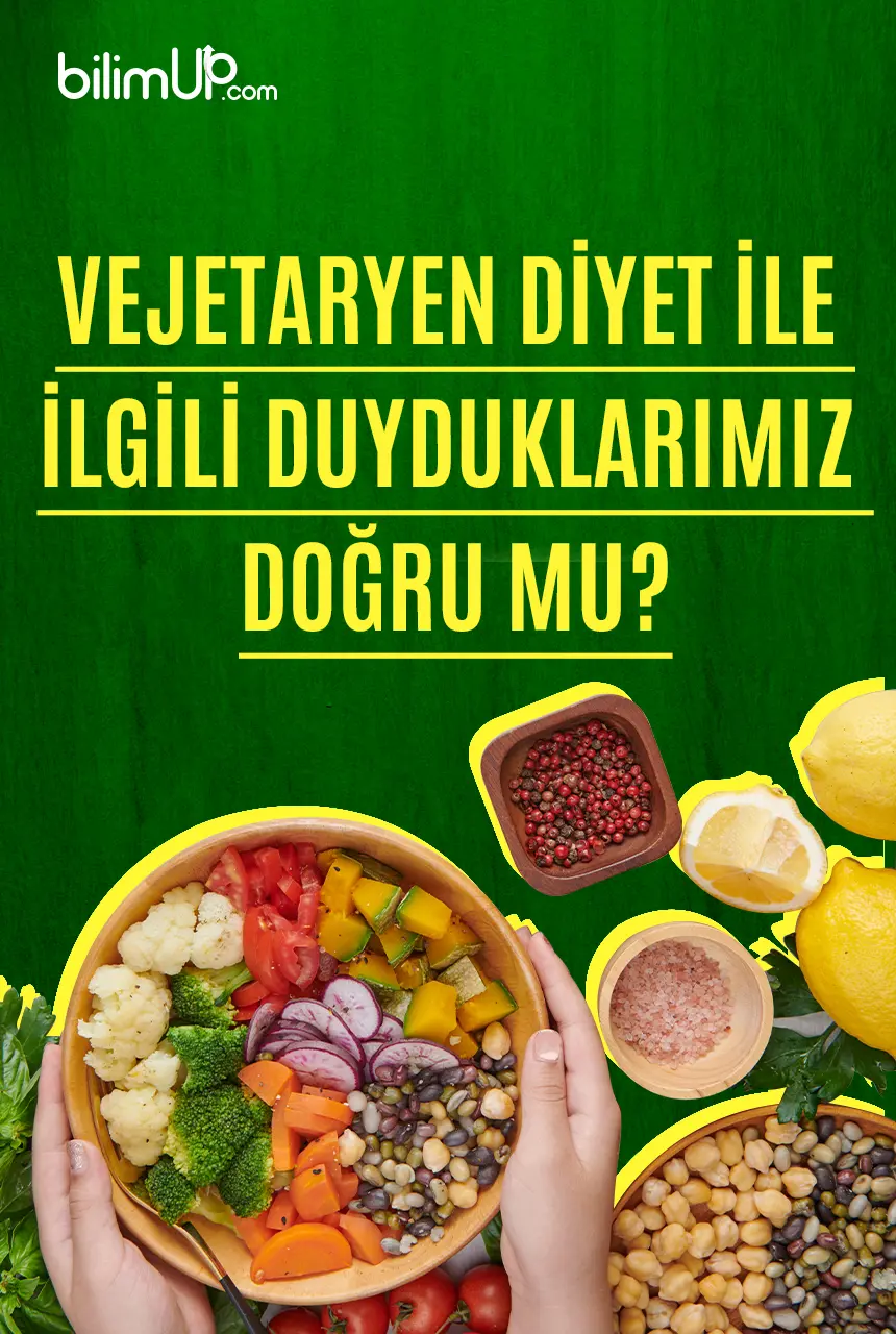 Vejetaryen Diyet ile İlgili Duyduklarınız Doğru Mu?