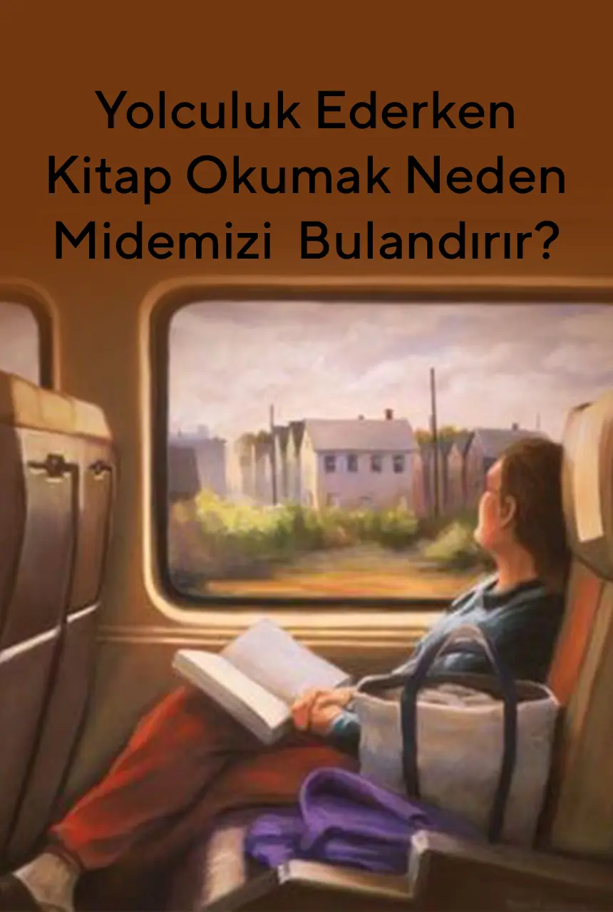 Yolculukta kitap okumak neden midemizi bulandırır?