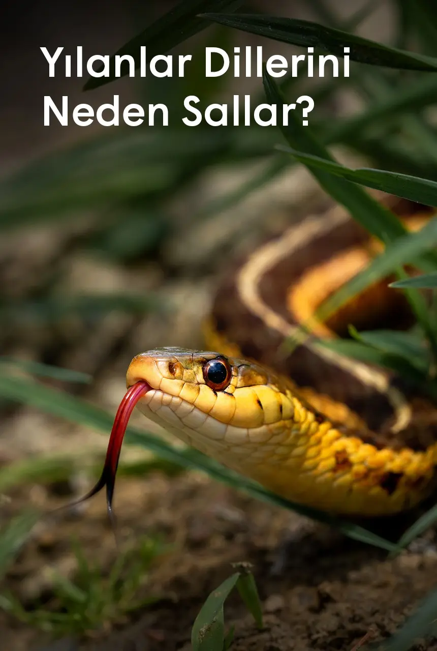 Yılanlar Dillerini Neden Sallar?